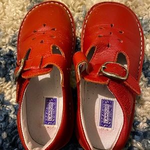 VGUC Red L’Amour Mary Janes